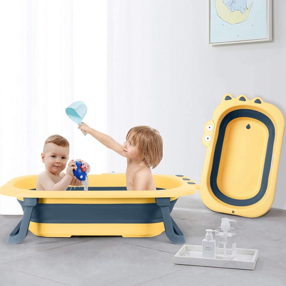 Baby bath cheap tub collapsible