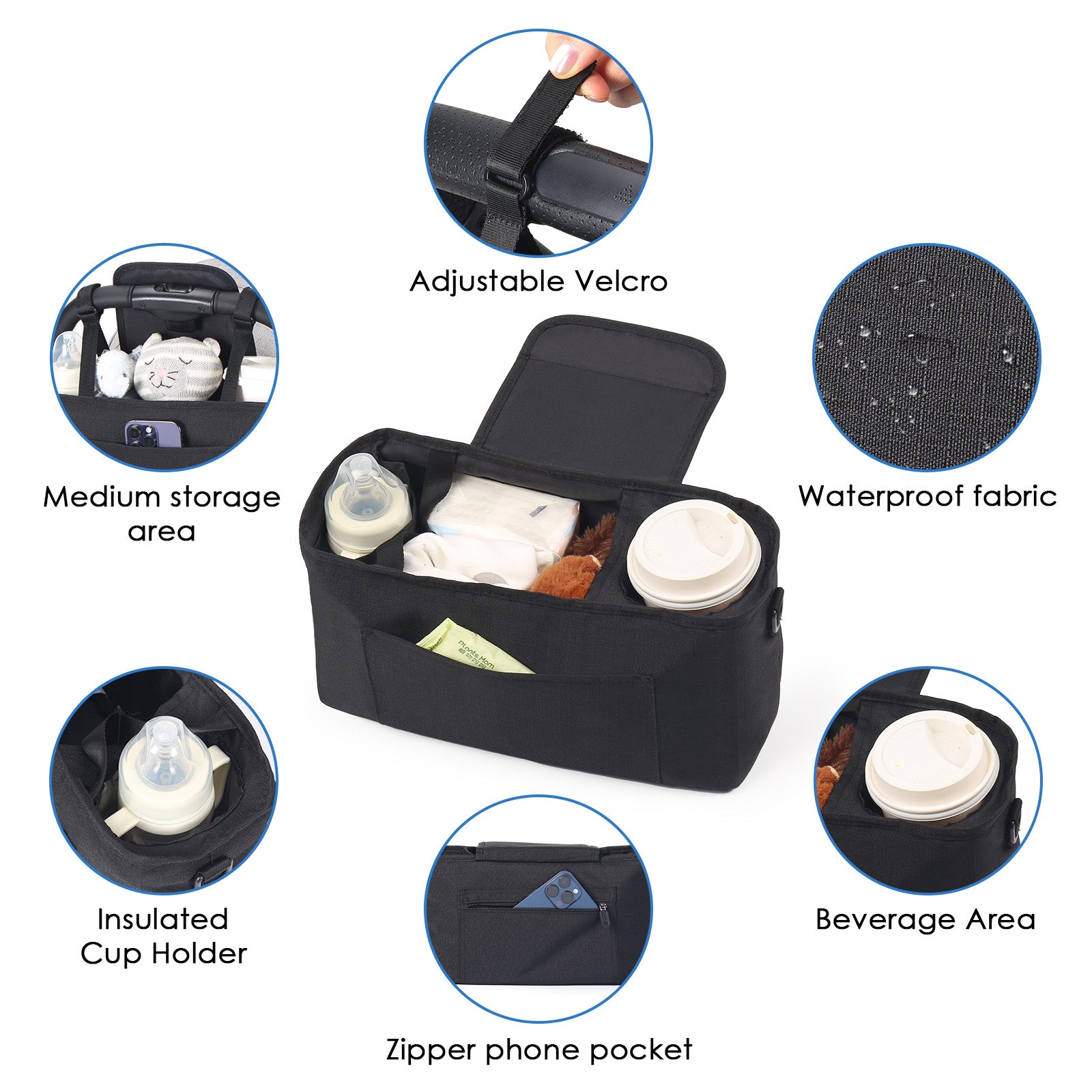 Beberaod pet stroller hanging bag