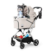 Beberoad T4 Max Auto-Fold Pet Stroller | For 2 Small Cats & Medium Dog