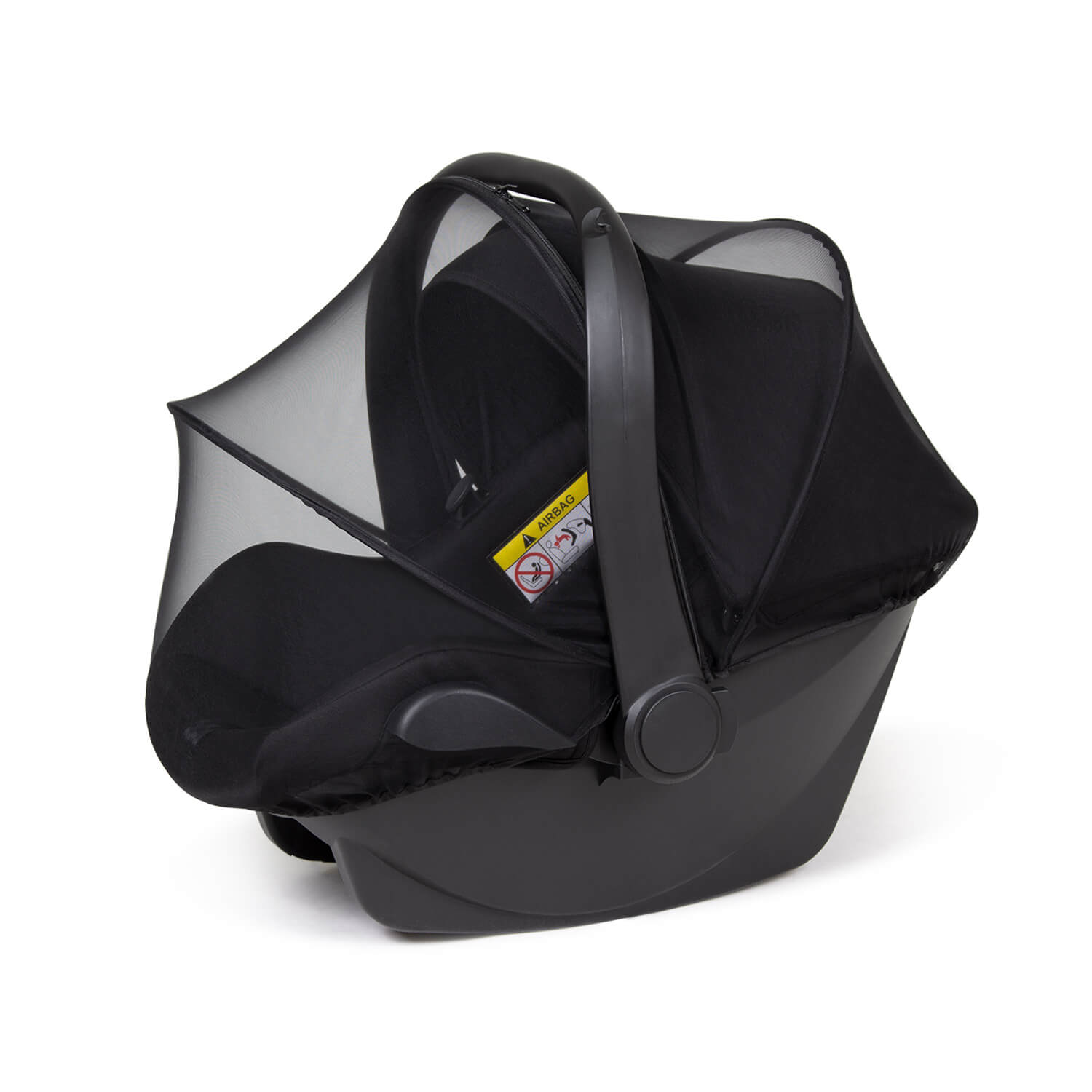 Beberoad 2-in-1 Mosquito Net & Sunshade for Car Seat (Universal)| with 2 Way Zipper UV Protection