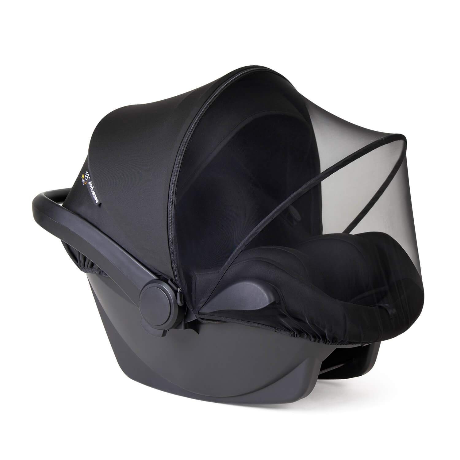 Beberoad 2-in-1 Mosquito Net & Sunshade for Car Seat (Universal)| with 2 Way Zipper UV Protection