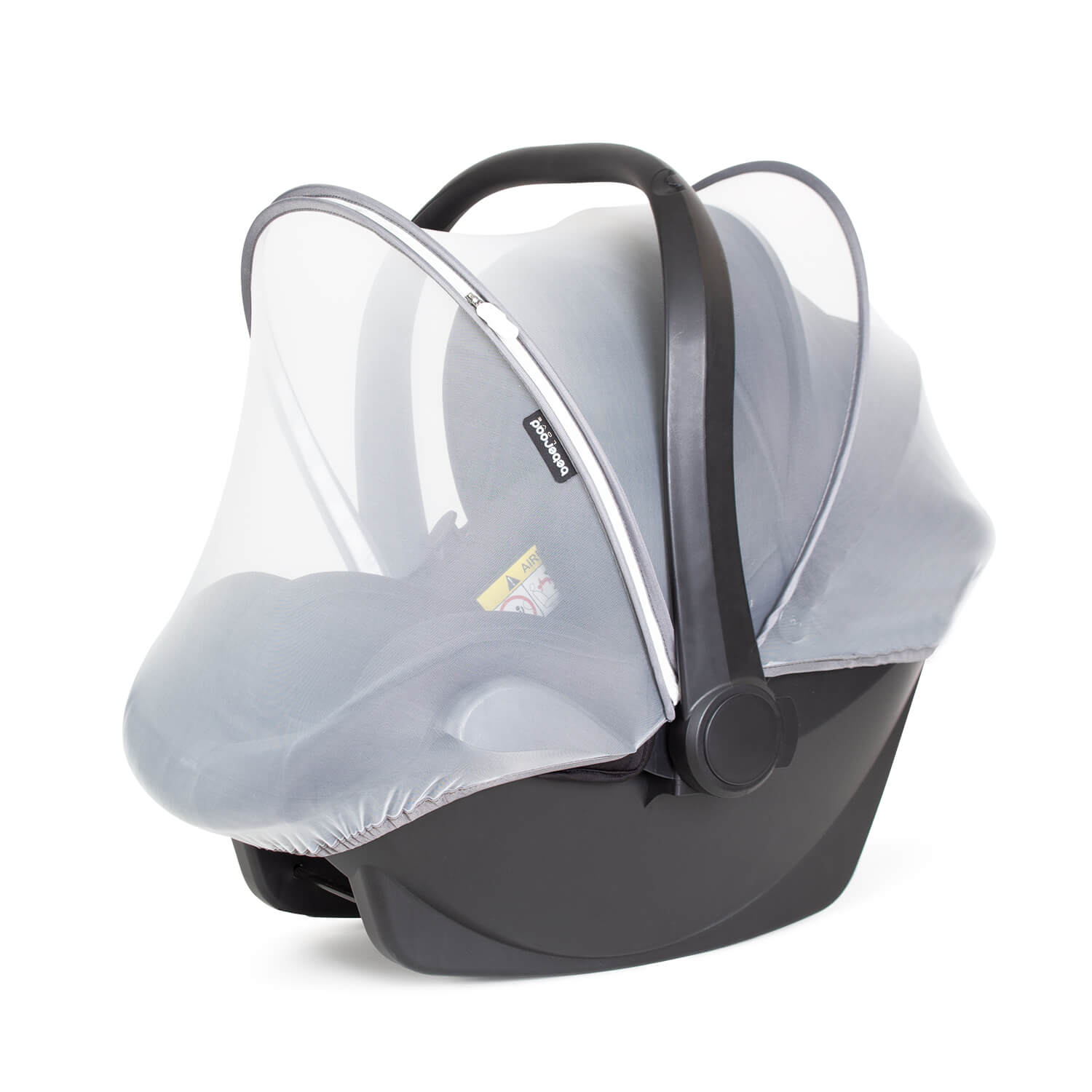 Beberoad 2-in-1 Mosquito Net & Sunshade for Car Seat (Universal)| with 2 Way Zipper UV Protection