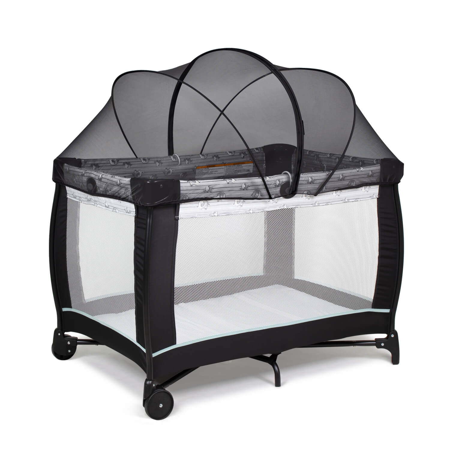 mosquito tent net Beberoad Pack and Play Playard Mosquito Net, White
