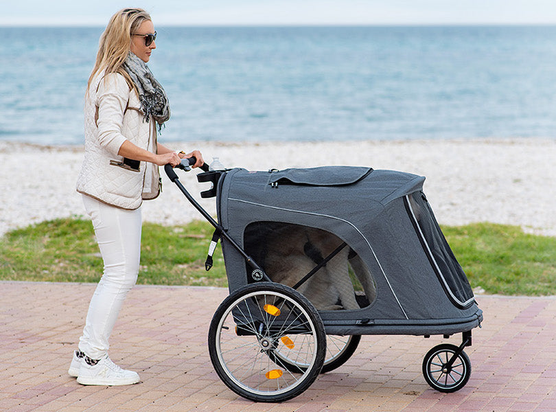 Beberoad R8 2 in 1 extra large foldable pet stroller