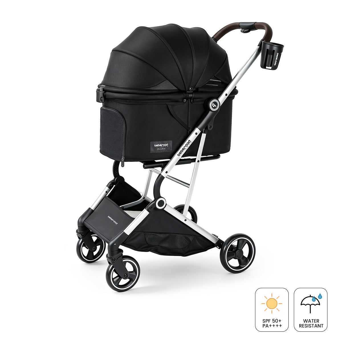 Beberoad T4 Pet Stroller | One-click Fold | for Small & Medium Pets