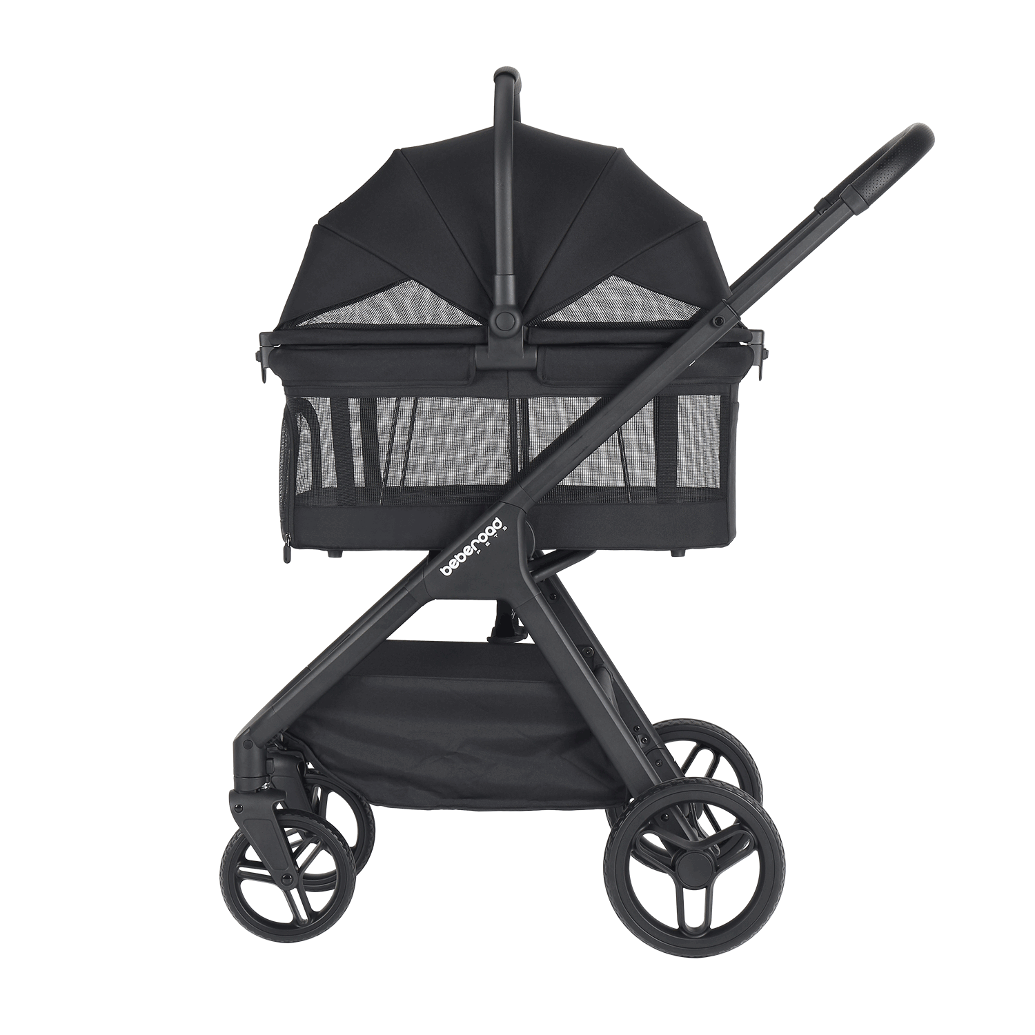 Beberoad X5 Luxury Pet Stroller | Detachable Carrier | for Medium Pets