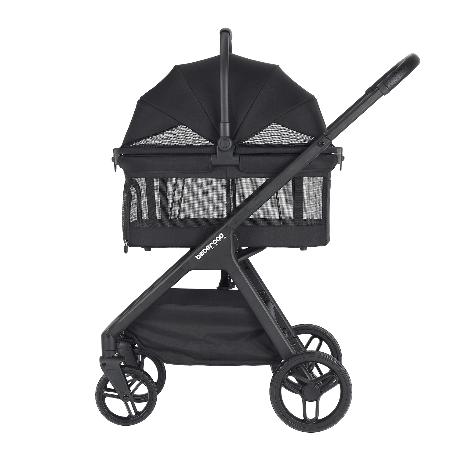 Beberoad X5 PRO Luxury Pet Stroller | Foldable and Carrier | for Medium Pets