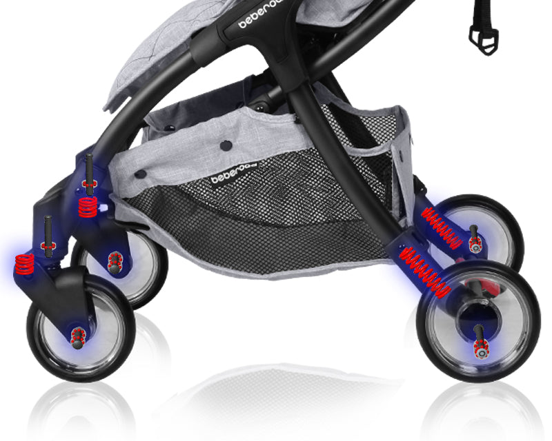 Beberoad R2 Baby stroller rear wheels