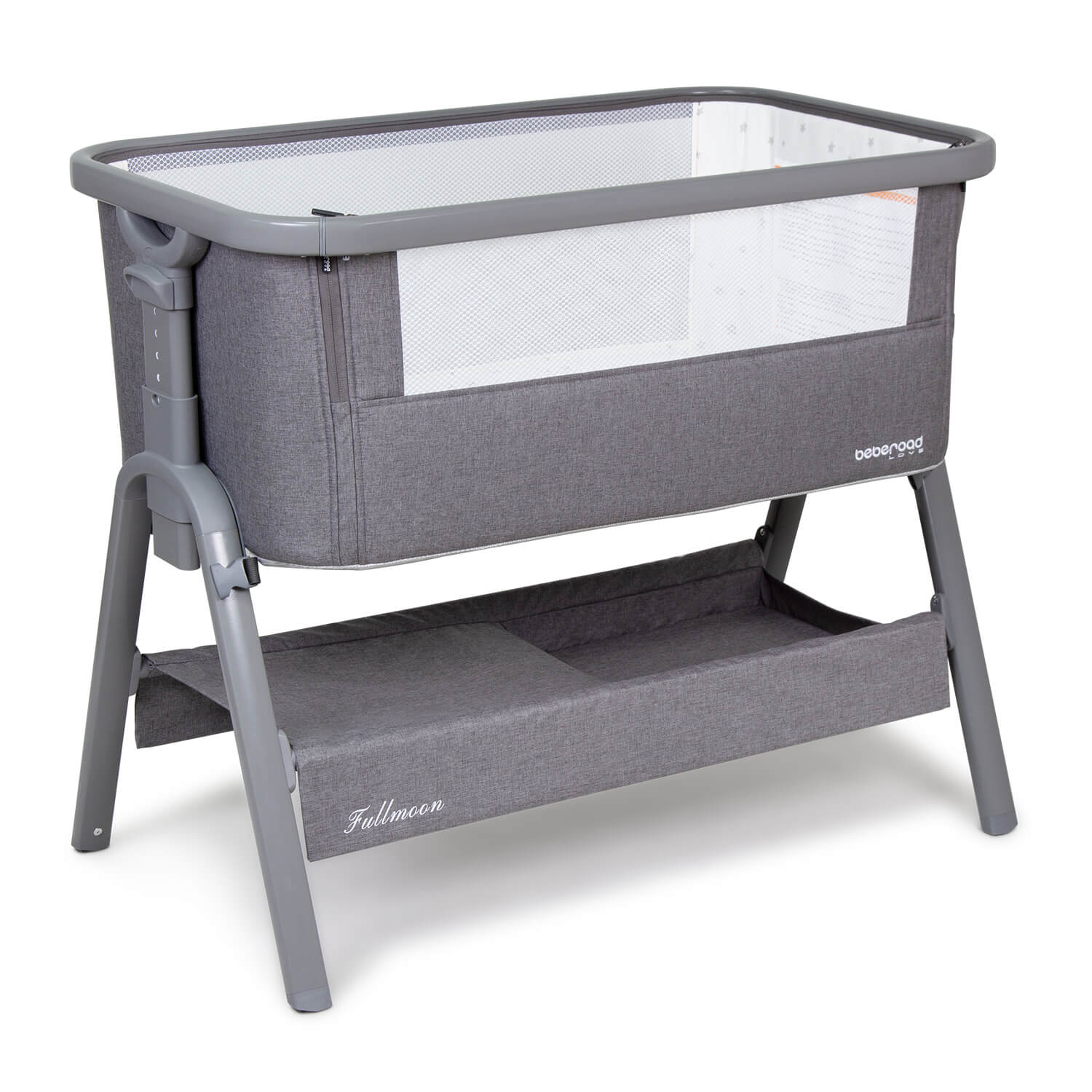 Beberoad K2 Baby Bassinet | Lightweight Portable | with Mattress, Wheels, Storage Basket & Travel Bag