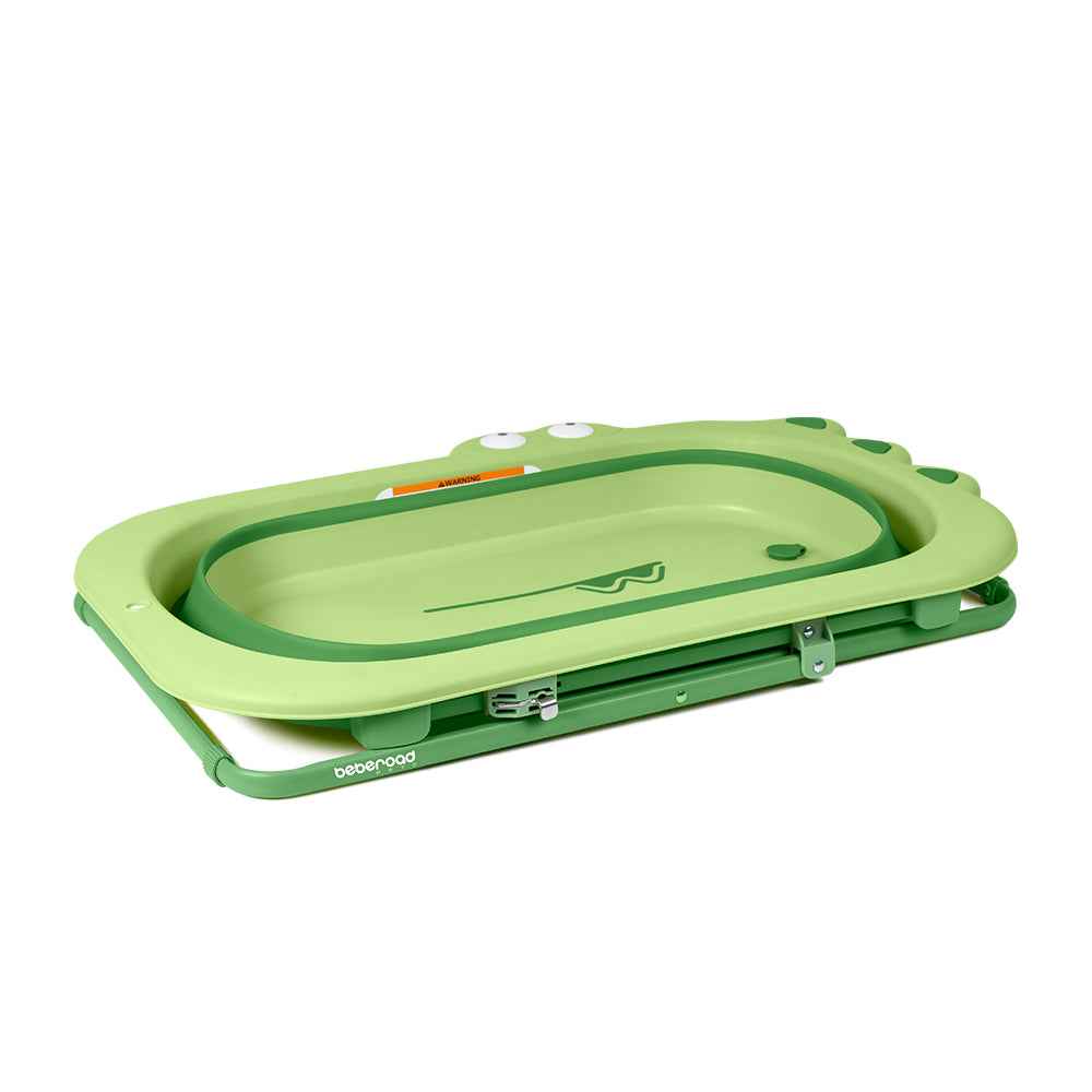 Beberoad Collapsible Baby Bathtub | Portable Infant Bathtub Height-Adjustable