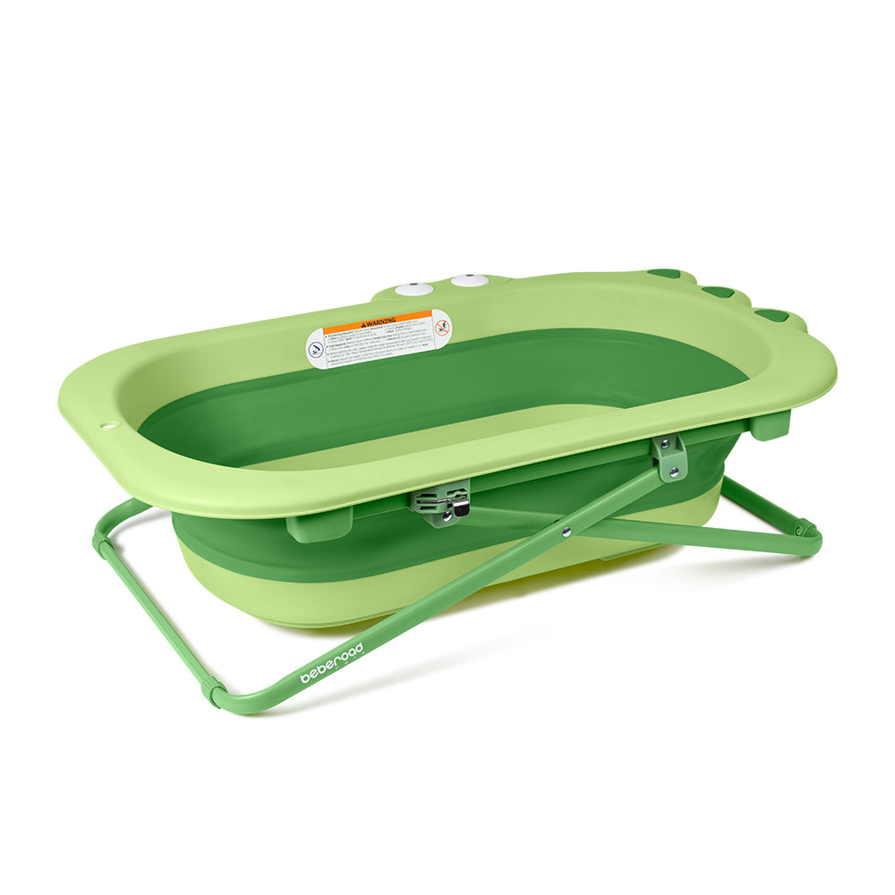 Beberoad Collapsible Baby Bathtub | Portable Infant Bathtub Height-Adjustable