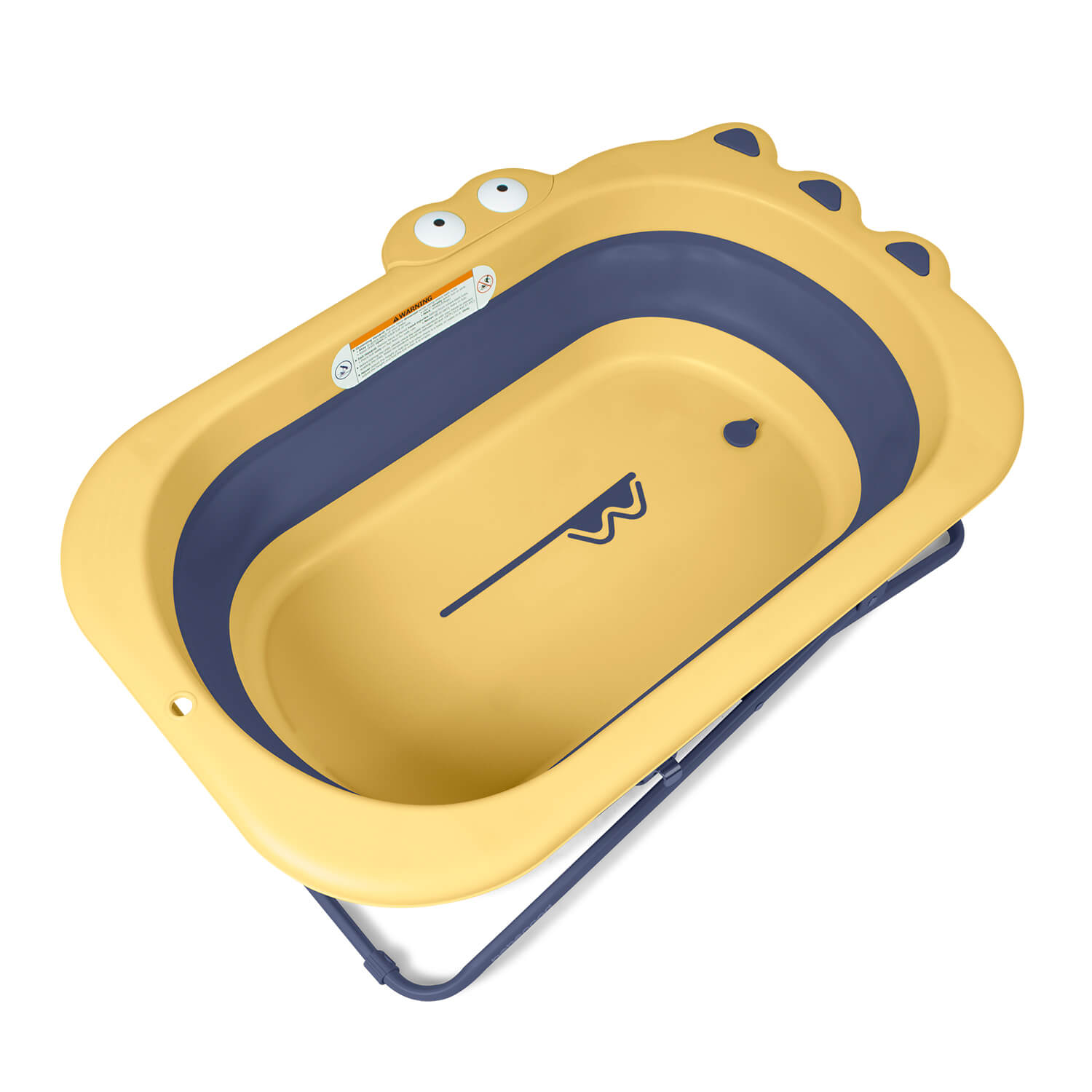 Beberoad Collapsible Baby Bathtub | Portable Infant Bathtub Height-Adjustable