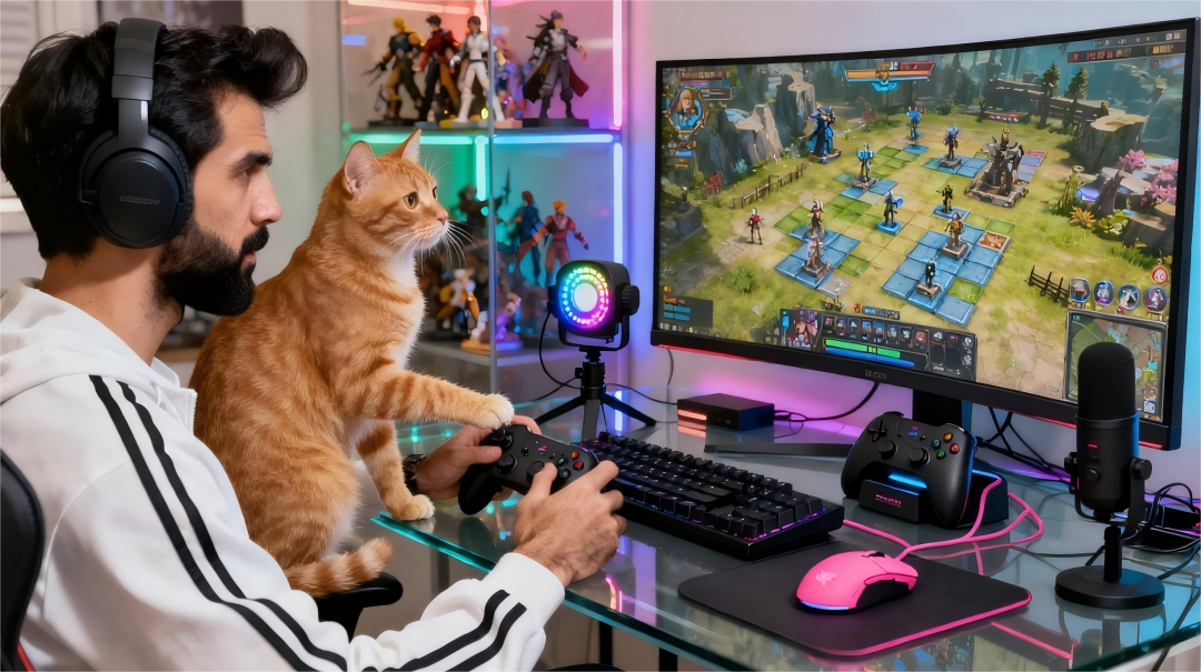 The Purrfect Teammate: How My Cat Tried to "Save" My Game