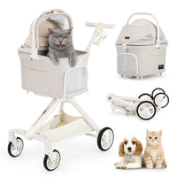 Beberoad TT 2-in-1 Compact & Colorful Pet Stroller for small Pet