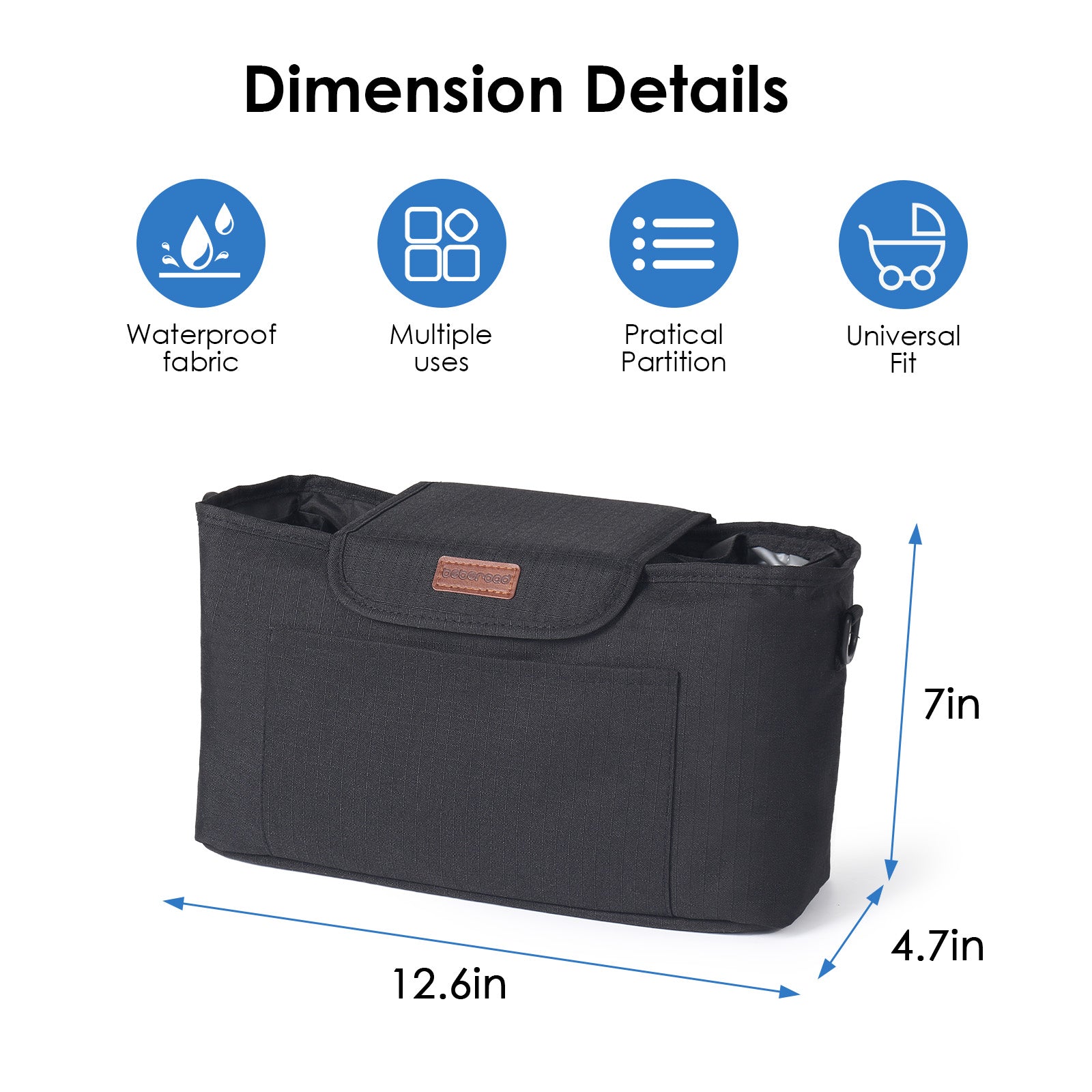 Beberaod pet stroller hanging bag