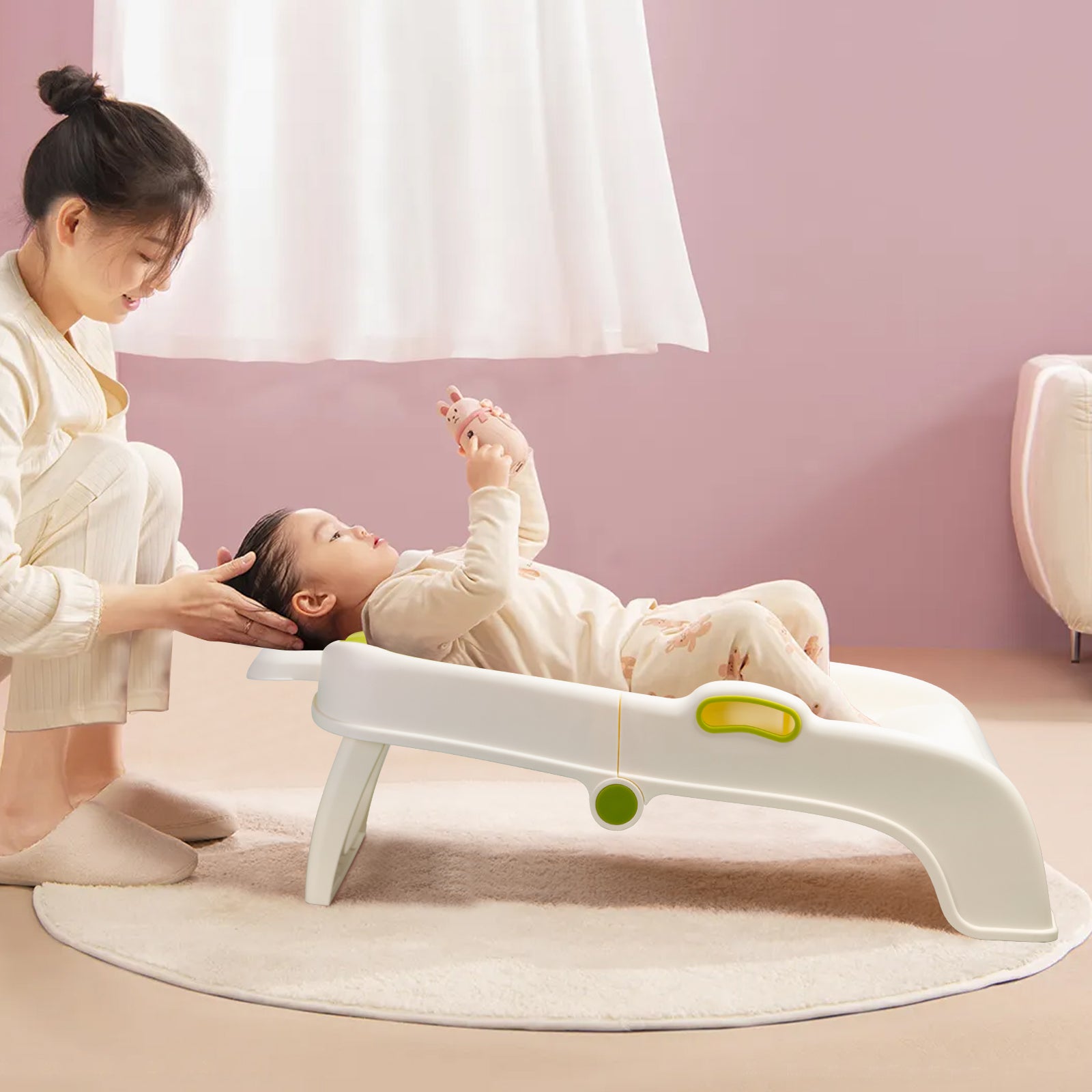Foldable Toddler Shampoo Chair