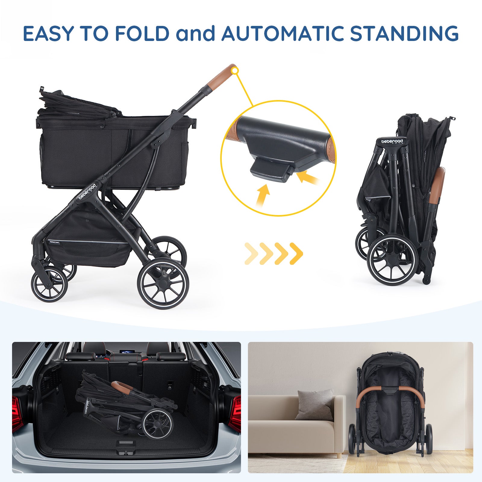 T5 Medium Pet Stroller