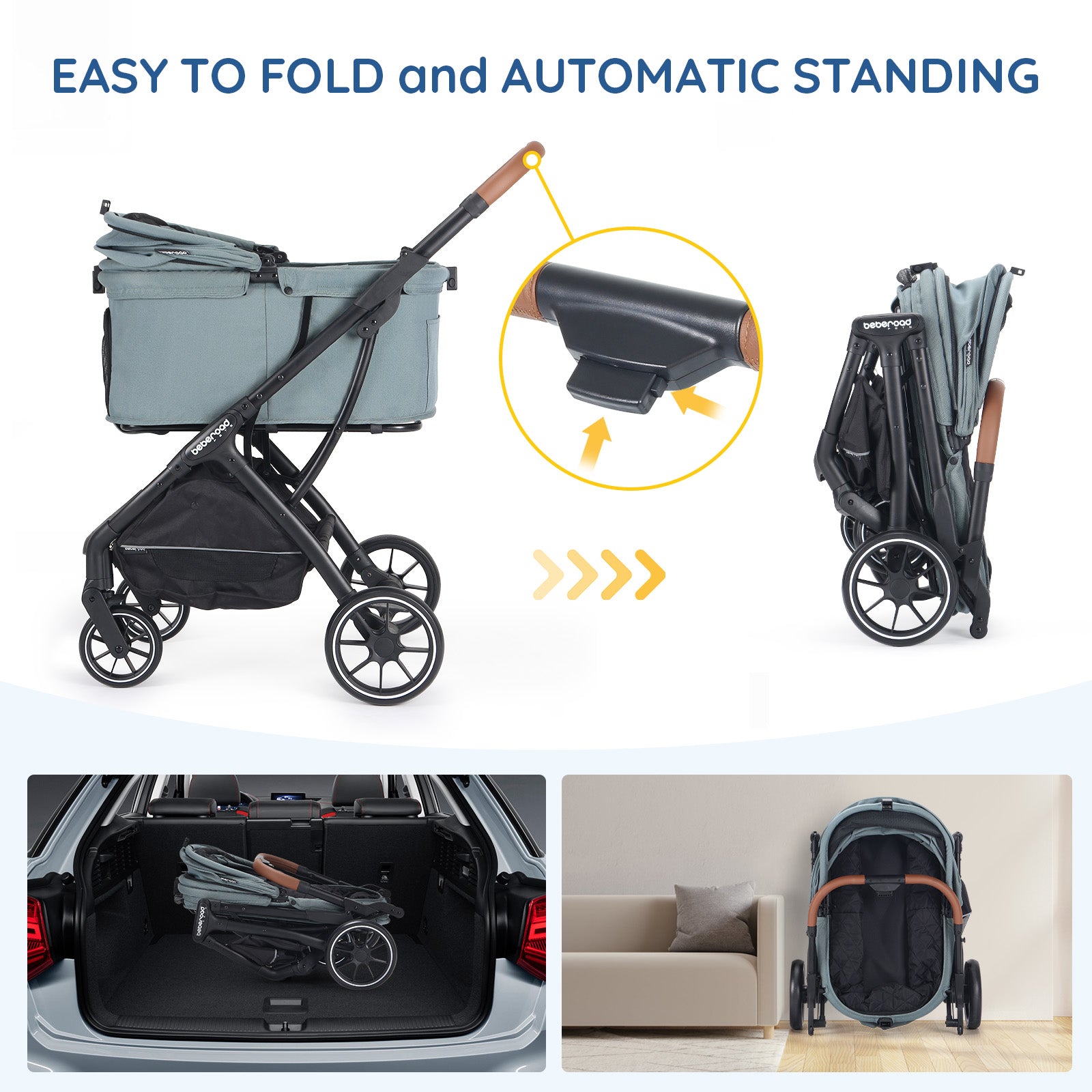 T5 Medium Pet Stroller