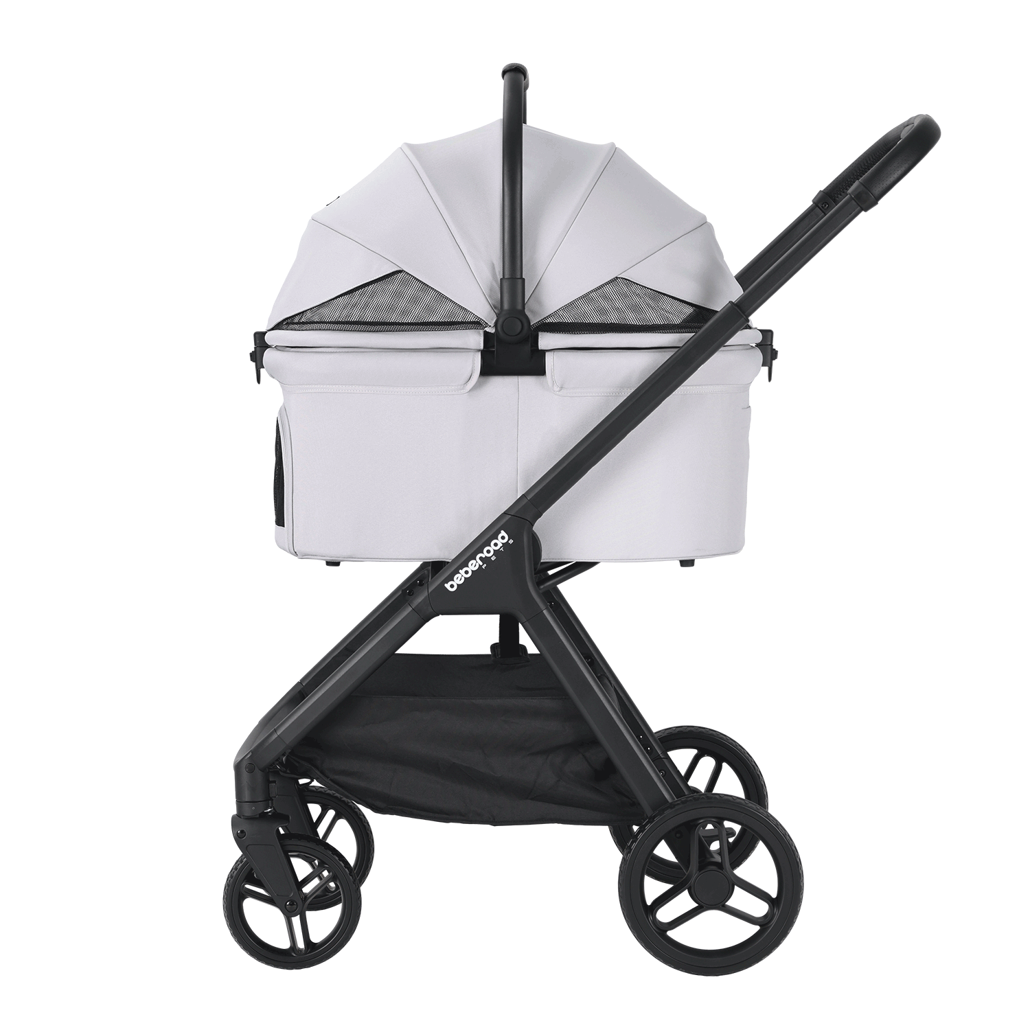 Beberoad X5 Luxury Pet Stroller | Detachable Carrier | for Medium Pets