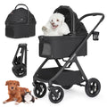 Beberoad X5 Pro Inflatable Wheels  Pet Stroller | Black