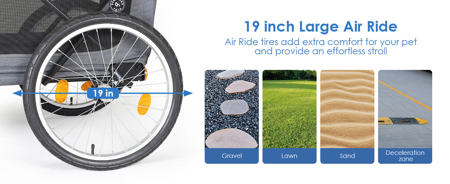 19 inch large air ride