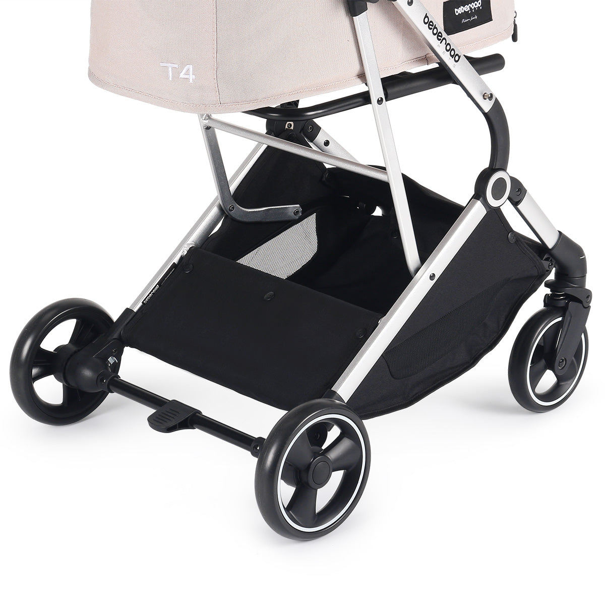 Beberoad Pet Stroller Wheels Complete Set (Front + Rear)