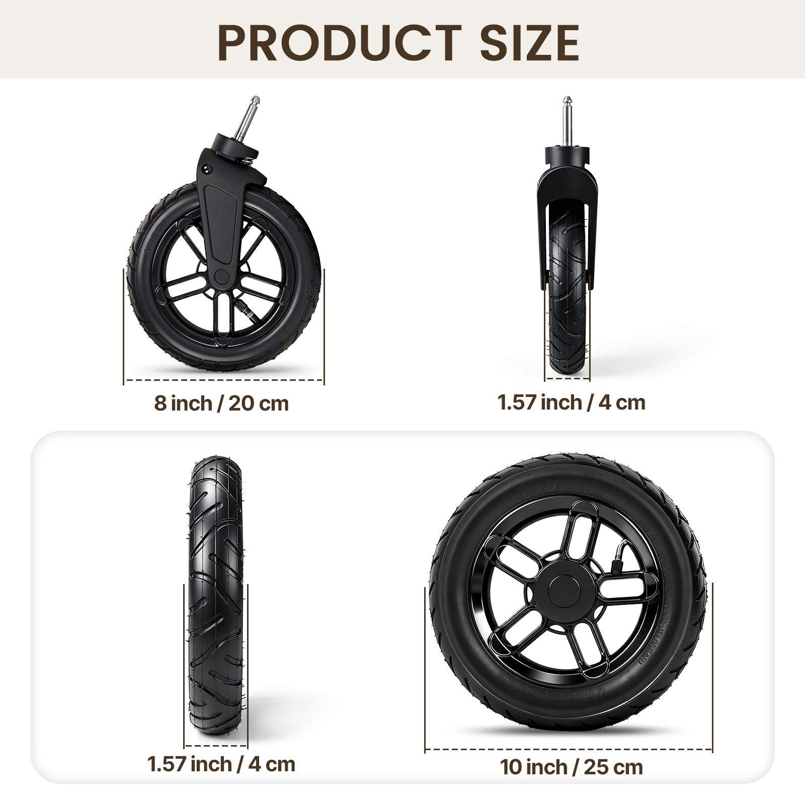 Beberoad X5 Air Wheel Upgrade Kit | Upgrade Your X5 with Air Wheels
