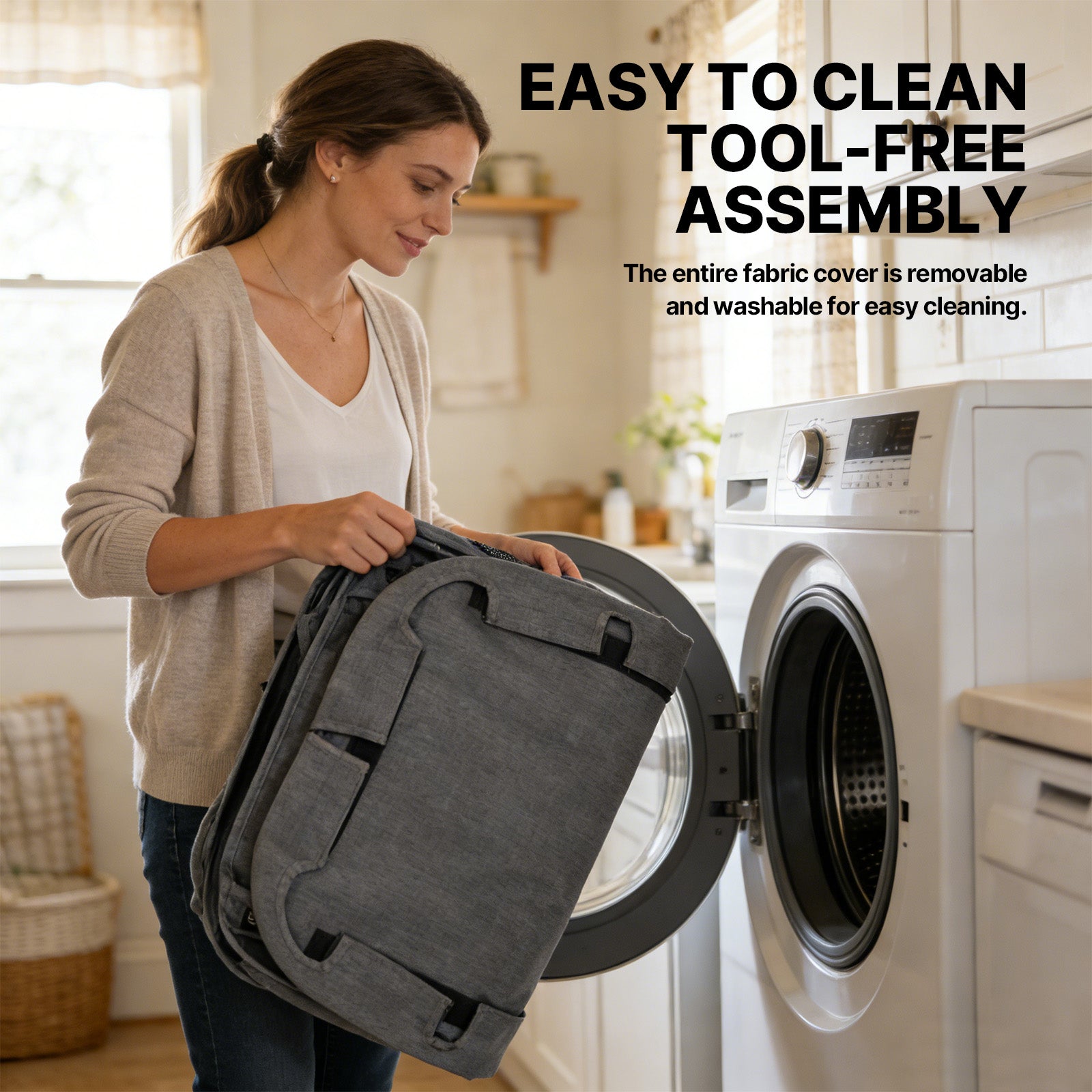 Beberoad R7 All-Terrain Dog Stroller – One-Second Fold, Shock-Absorbing ER Tires, Panoramic Mesh Design