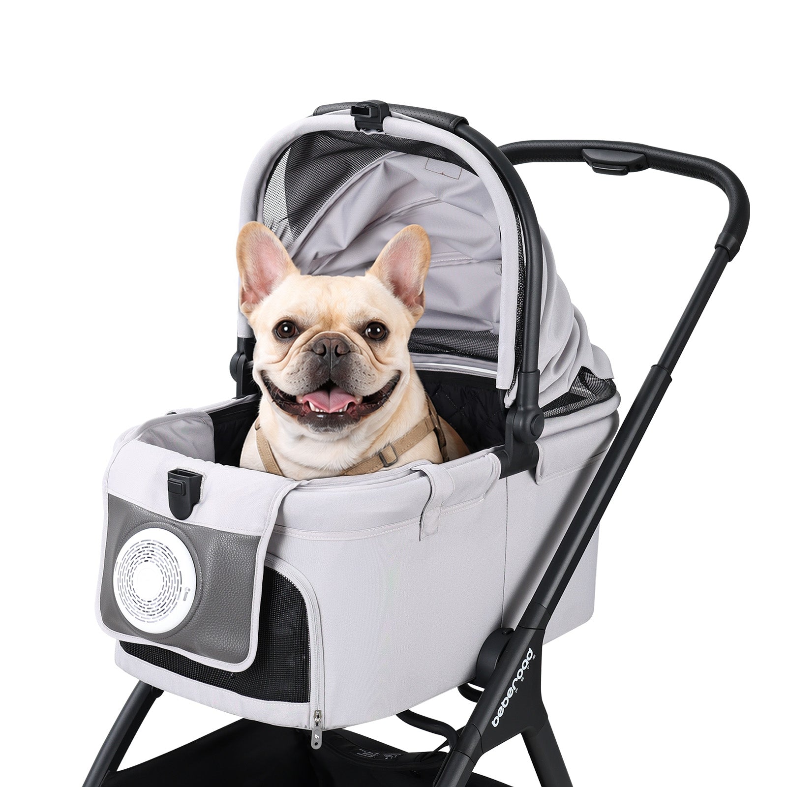 Beberoad Pet Stroller Cooling Pad with Detachable Fan