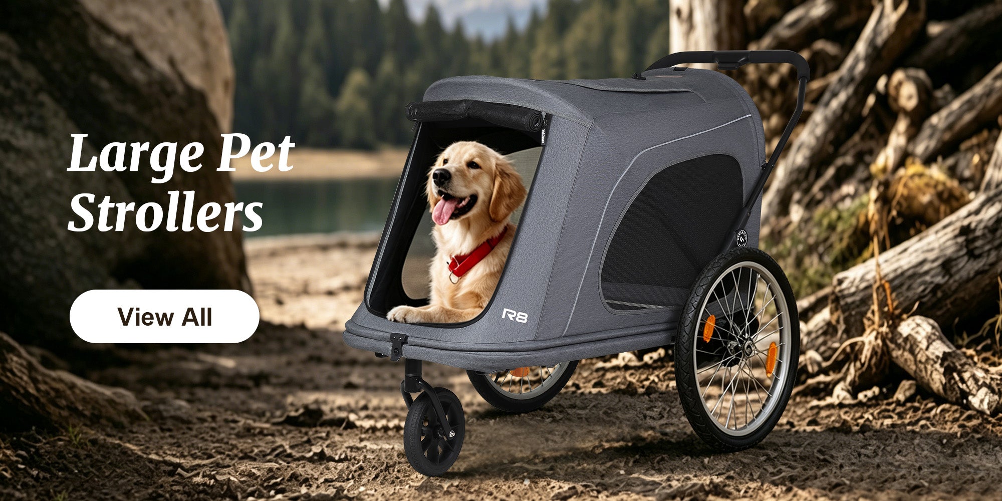 beberoad large pet stroller