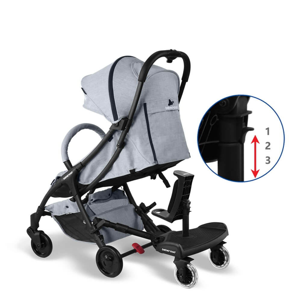 Universal Baby Stroller Glider Board Fits Most of Strollers & Buggies -RIDER - BebeRoad Baby