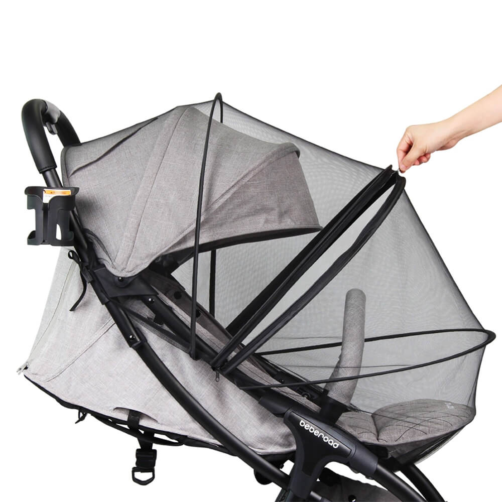 Universal Mosquito Net for Strollers Crib and Bassinet - BebeRoad Baby